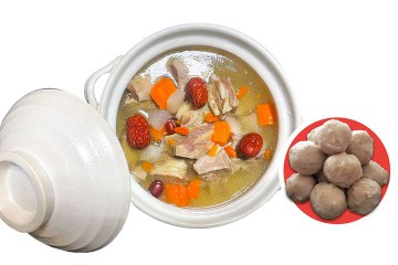羊肉爐送雞肉丸 省$190